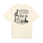 Camiseta Tropicalients Global Domination Off White