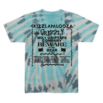 Camiseta Grizzly Grizzlapalooza Tie Dye