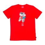 Camiseta Tupode Monica SanSK8 Old Vermelho Juvenil