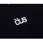 Camiseta Ous Cromo Preto