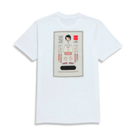 Camiseta Chocolate Loteria Flaco Branco