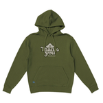 Moletom Thank You Logo Core Olive Green