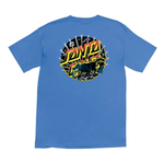 Camiseta Santa Cruz Kendall Wolf Dot Azul Claro