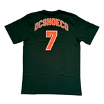 Camiseta Dc Shoes Number 7 Verde Escuro