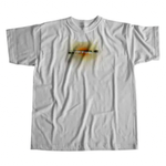 Camiseta Internus Game Letter Branco/Laranja
