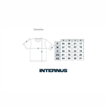 Camiseta Internus Game Letter Branco/Laranja