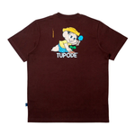 Camiseta Tupode Chico Bento Erva Marrom