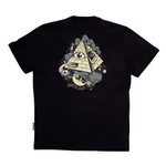 Camiseta Santa Cruz Knibbs Invasion Hand Preto