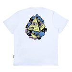Camiseta Santa Cruz Knibbs Invasion Hand Branco