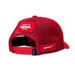 Boné Tupode Trucker Monica SanSK8 Vermelho