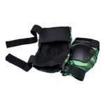 Kit Proteção Pro-Tec / Joelheira e Cotoveleira - Preto/Verde