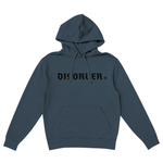 Moletom Disorder Wordmark Washed Blue