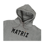 Moletom Matriz Canguru Script Cinza Mescla