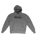 Moletom Matriz Canguru Script Cinza Mescla