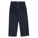 Calça Tupode Pedro Iti Chino Jeans Preto Contraste
