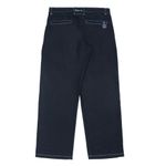Calça Tupode Pedro Iti Chino Jeans Preto Contraste