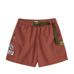 Sport Shorts High Orbit Patches Brown