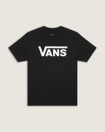 Camiseta Vans Infantil Black White