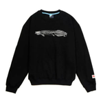 Moletom Ous Crewneck Esqueleto Preto