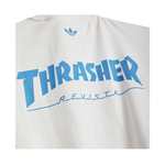 Camiseta Adidas Skateboarding Seleção Argentina  x Thrasher  Branca