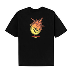 Camiseta High  x The Hundreds Adam Bomb Flames Preta
