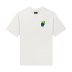 Camiseta High  x The Hundreds Adam Bomb Flames Branca