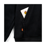 Moletom High x The Hundreds Flames Bar Logo Canguru Fechado