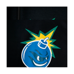 Moletom High x The Hundreds Flames Bar Logo Canguru Fechado