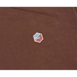 Camiseta Ous Cubo Minimal Chocolate