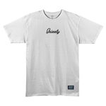 Camiseta Grizzly  Mini Script Branco