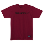 Camiseta Grizzly Outdoor Division Vinho
