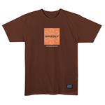 Camiseta Grizzly Box Outdoor Division Drift Chocolate