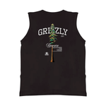 Camiseta Grizzly Tallest Pine Sleeve Less Preto