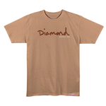 Camiseta Diamond OG Script Khaki