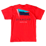 Camiseta Diamond Yacht Flag Vermelho
