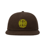 Boné Independent Snapback Truck Co Legacy Marrom