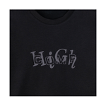 Moletom High Careca Interlock Preto