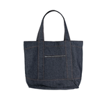 Bolsa High Tote Bag Raw Denim