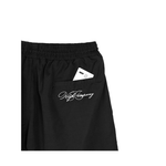 Shorts High Pleated Mesh Preto