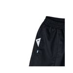 Shorts High Pleated Mesh Preto