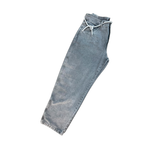 Calça Motha Foton Jeans Balloon Cinza Marmorizado