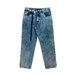 Calça Motha Foton Jeans Basico Azul Marmorizado