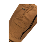 Calça Motha Foton Jeans Cargo Caramelo Bordo