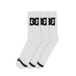 Meia DC Kit 3x1 Cano Medio Atoalhada 39 a 42 Branco