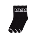 Meia DC Kit 3x1 Cano Medio Atoalhada 39 a 42 Preto