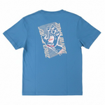Camiseta Juvenil  Santa Cruz Split Azul