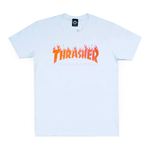 Camiseta Thrasher Juvenil Flame Branca