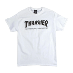 Camiseta Thrasher Infantil Skate Mag  Branca