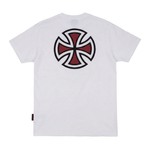 Camiseta Independent Juvenil Bar Cross Logo Branca