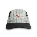 Boné Class 3 Panel Sport Dynamic Plaid Branco